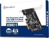 USB-C 3.1 PCI Express card with 20 Pin Key-A connector