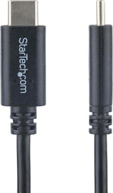 StarTech 2m 6 ft USB C Cable - M/M - USB 2.0 - USB-IF Certified - USB-C Charging Cable - USB 2.0 Type C Cable (USB2CC2M)