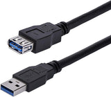 StarTech 1m Black SuperSpeed USB 3.0 Extension Cable A to A - Mhttps://amberww.com/mediahttps://amberww.com/media/catalog/product/catalog/product/f (USB3SEXT1MBK)