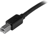 StarTech 15m / 50 ft Active USB 2.0 A to B Cable - M/M (USB2HAB50AC)