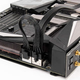 PP13,EPS 8PIN TO EPS 8PIN?*2 CABLE-18AWG-BLACK-750mm & 150mm