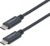 StarTech 2m 6 ft USB C Cable - M/M - USB 2.0 - USB-IF Certified - USB-C Charging Cable - USB 2.0 Type C Cable (USB2CC2M)