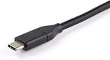 StarTech.com CDP2DP142MBD 6.6ft. (2 m)??SB-C to DisplayPort 1.4 Cable, Bi-Directional - Black