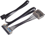 Silver Stone Technologies CP13 15 Pin SATA Power & Data LED Combo Cable