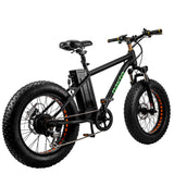 NAKTO 20-Inch Mini Cruiser Electric Bike, 500W Brushless Motor, 48V