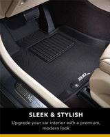 3D MAXpider Kagu Series Custom Floor Liner Set, 2021-2023 Tesla Model Y