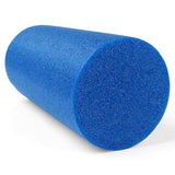CanDo Blue PE Foam Rollers for Fitness, Exercise Muscle Restoration, Massage Therapy, Sport Recovery and Physical Therapy for Homes, Clinics, and Gyms 6 " x 12" Round