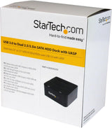 StarTech SDOCK2U33 USB 3.0 Dual Hard Drive Docking Station with UASP