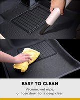 3D MAXpider Kagu Series Custom Floor Liner Set, 2021-2023 Tesla Model Y