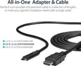 StarTech USB C to HDMI Cable ? 6 ft / 2m ? USB-C to HDMI 4K 60Hz ? USB Type C to HDMI ? Computer Monitor Cable (CDP2HDMM2MB)