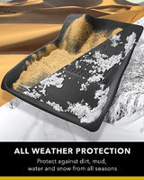 3D MAXpider Tesla Model Y 2021, KAGU, Black, Row 1 and 2 Floor Liners