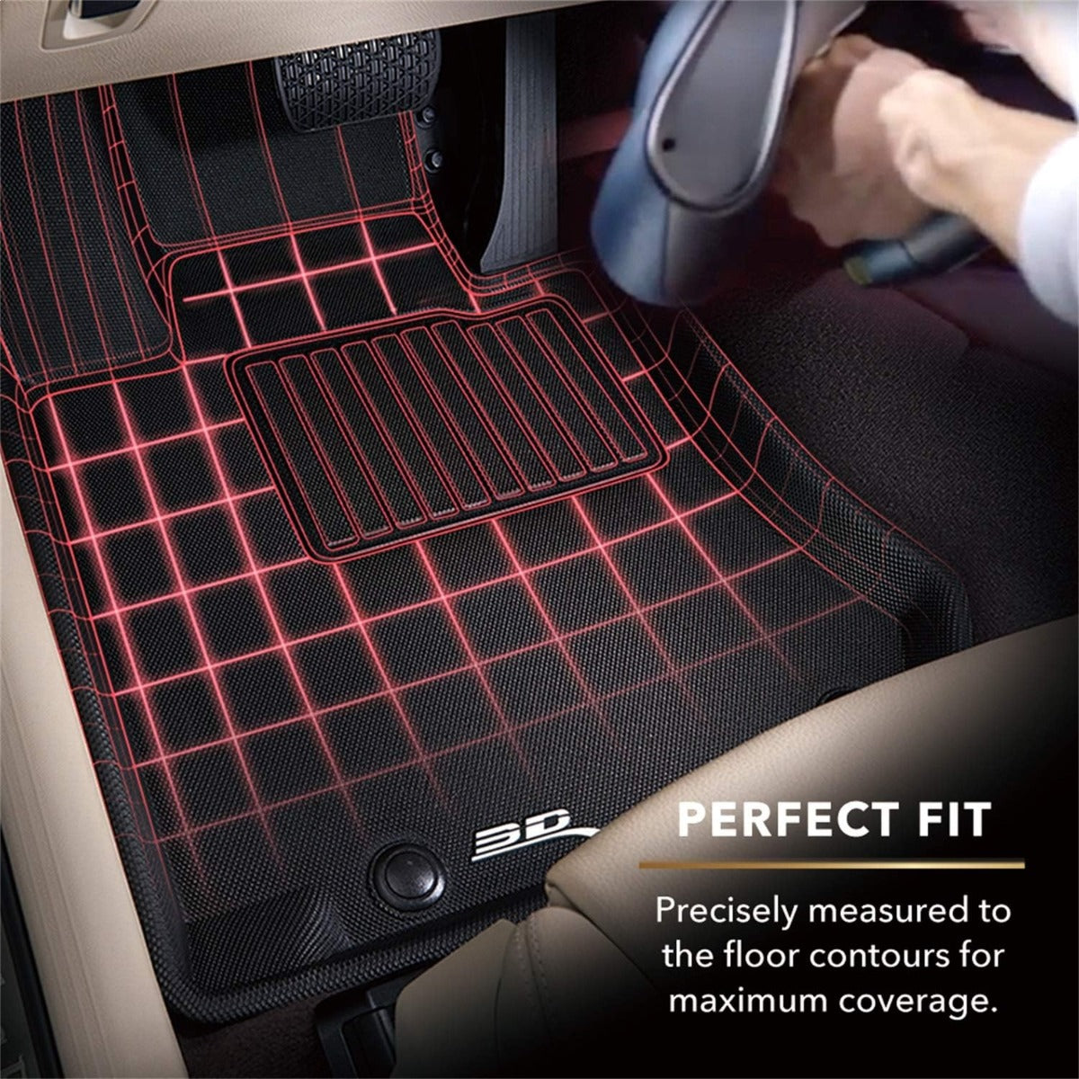 3D MAXpider CHRYSLER PACIFICA HYBRID 2018-2022 KAGU BLACK R3