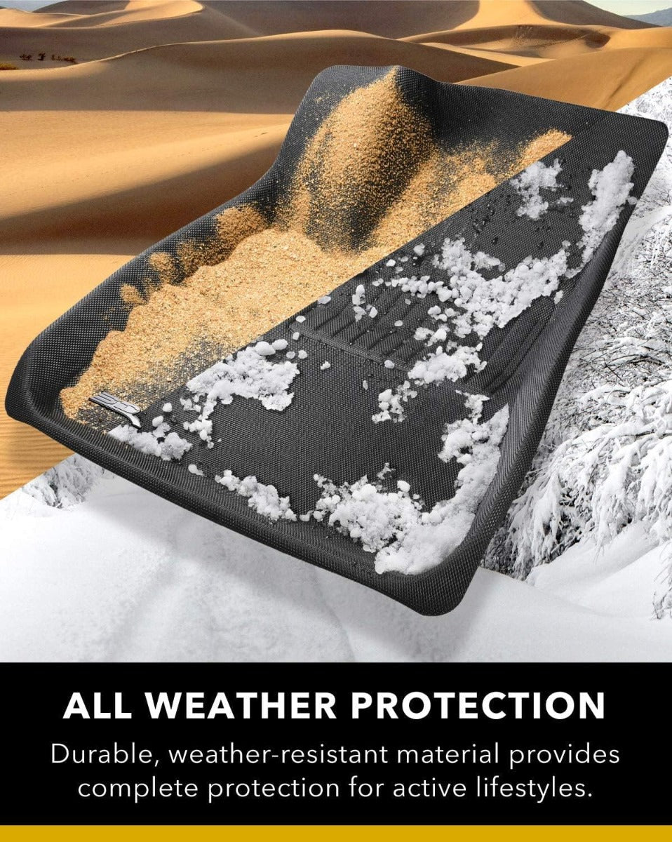 3D MAXpider Kagu Series Custom Floor Liner Set, 2021-2023 Tesla Model Y