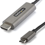 Startech.com 6ft (2m) Usb C To Hdmi Cable 4k 60hz With Hdr10, Ultra Hd Usb Type-c To 4k Hdmi 2.0b Video Adapter Cable, Usb-c To Hdmi Hdr Monitor/display Converter, Dp 1.4 Alt Mode Hbr3 - Thunderbolt