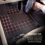3D MAXpider Kagu Series Custom Fit Floor Mats, 16- 21 Tesla 6 Seat Model X