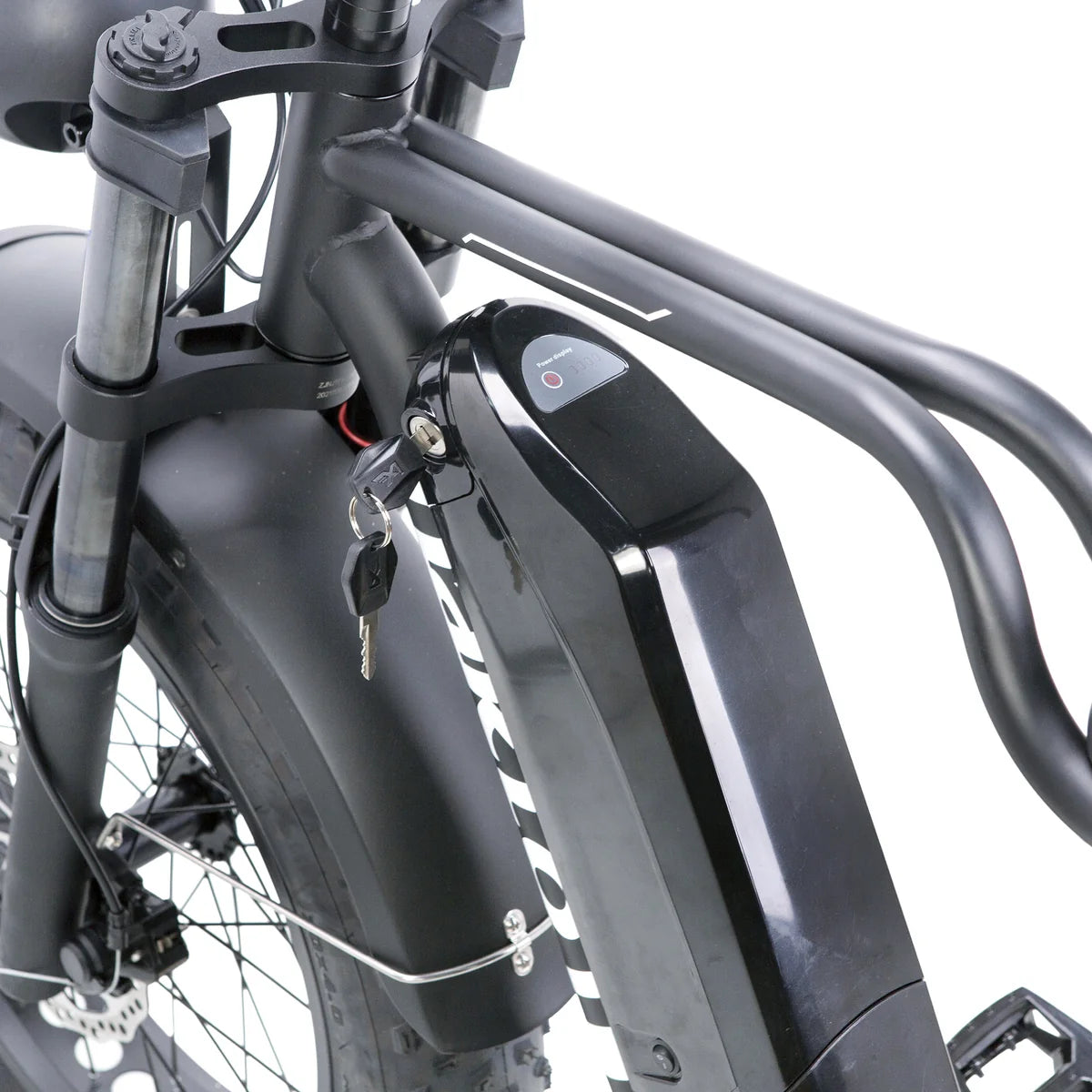 NAKTO F2 Fat Tire Electric Bike, 500W Motor, 20 x 4-Inch Tires