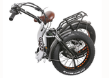 NAKTO 20-Inch Folding Fat Tire Electric Bike, 500W Motor, 48V Battery