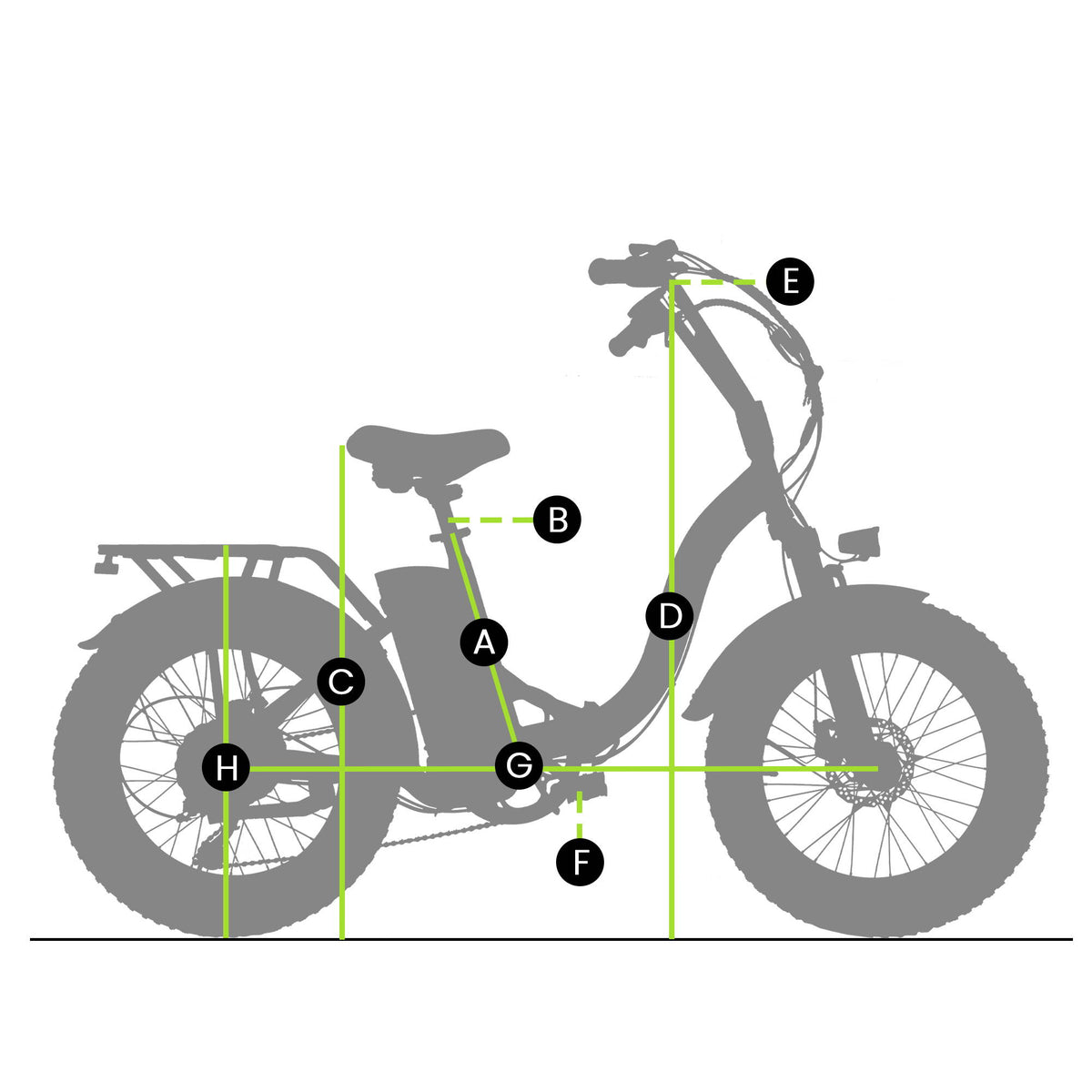 NAKTO 20-Inch Folding Fat Tire Electric Bike, 500W Motor, 48V Battery